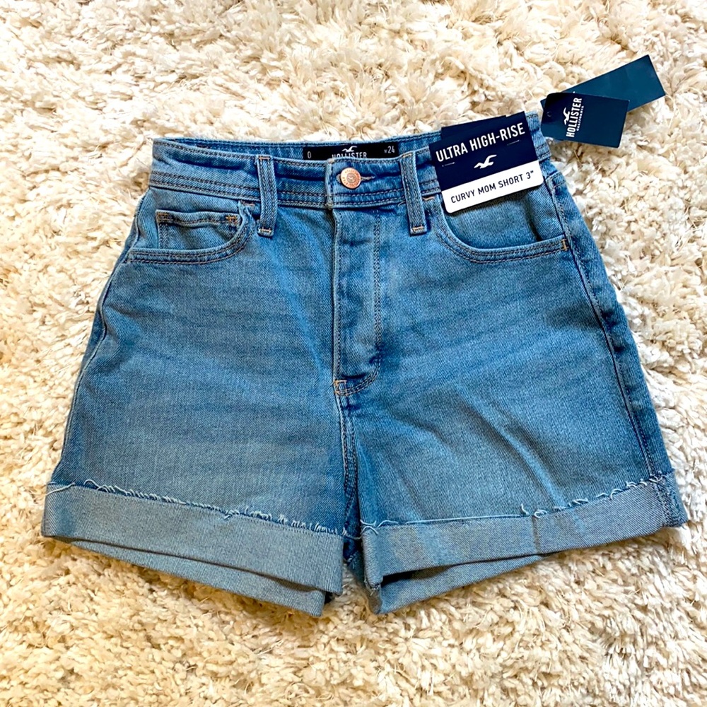NWT Hollister Curvy Mom Short size 0/24